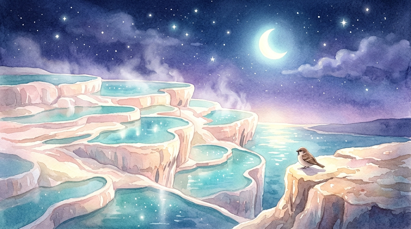 Pamukkale'nin Küçük Kuşu